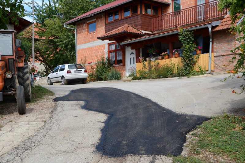 NASTAVLJENA JE SANACIJA OPĆINSKIH NERAZVRSTANIH CESTA