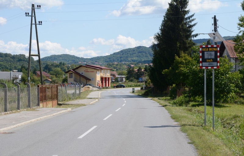 U GORNJOJ STUBICI POSTAVLJEN NOVI MJERAČ BRZINE (BRZINOMJER)