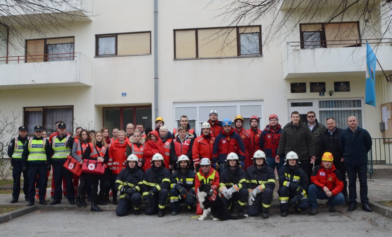 Jučer u Gornjoj Stubici održana vježba evakuacije i spašavanja