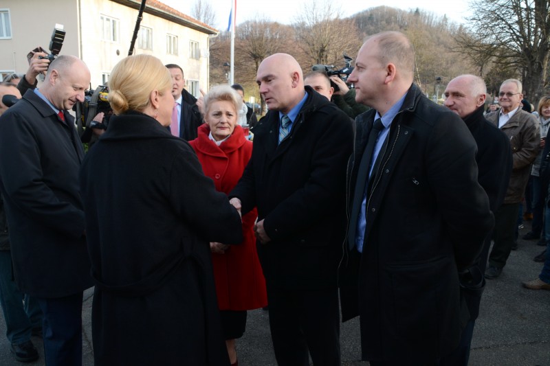 Trećeg dana boravka u Krapinsko-zagorskoj županiji predsjednica Republike Hrvatske posjetila Gornju Stubicu