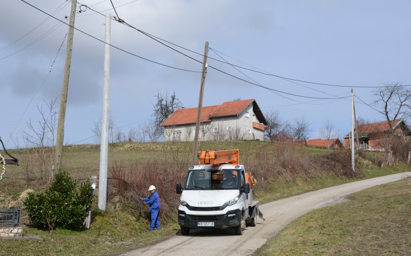 Započela rekonstrukcija niskonaponske mreže u naselju Vinterovec
