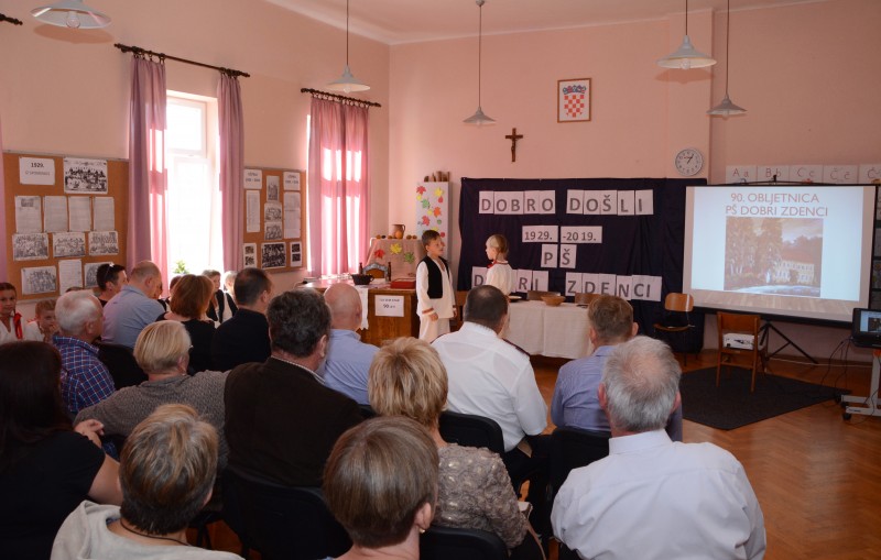 OBILJEŽENA 90. OBLJETNICA PODRUČNE ŠKOLE DOBRI ZDENCI