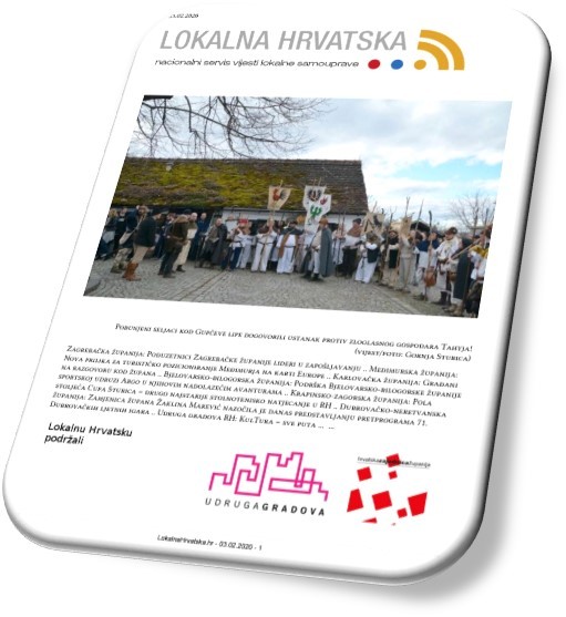 Fotografija s weba općine Gornja Stubica objavljena na naslovnici „Lokalne Hrvatske“