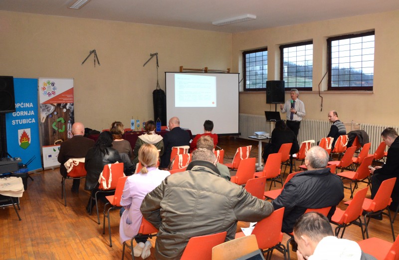 U Gornjoj Stubici održana Tribina o održivom gospodarenju otpadom i očuvanju okoliša
