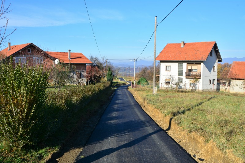 Asfaltirane nerazvrstane ceste na području općine Gornja Stubica
