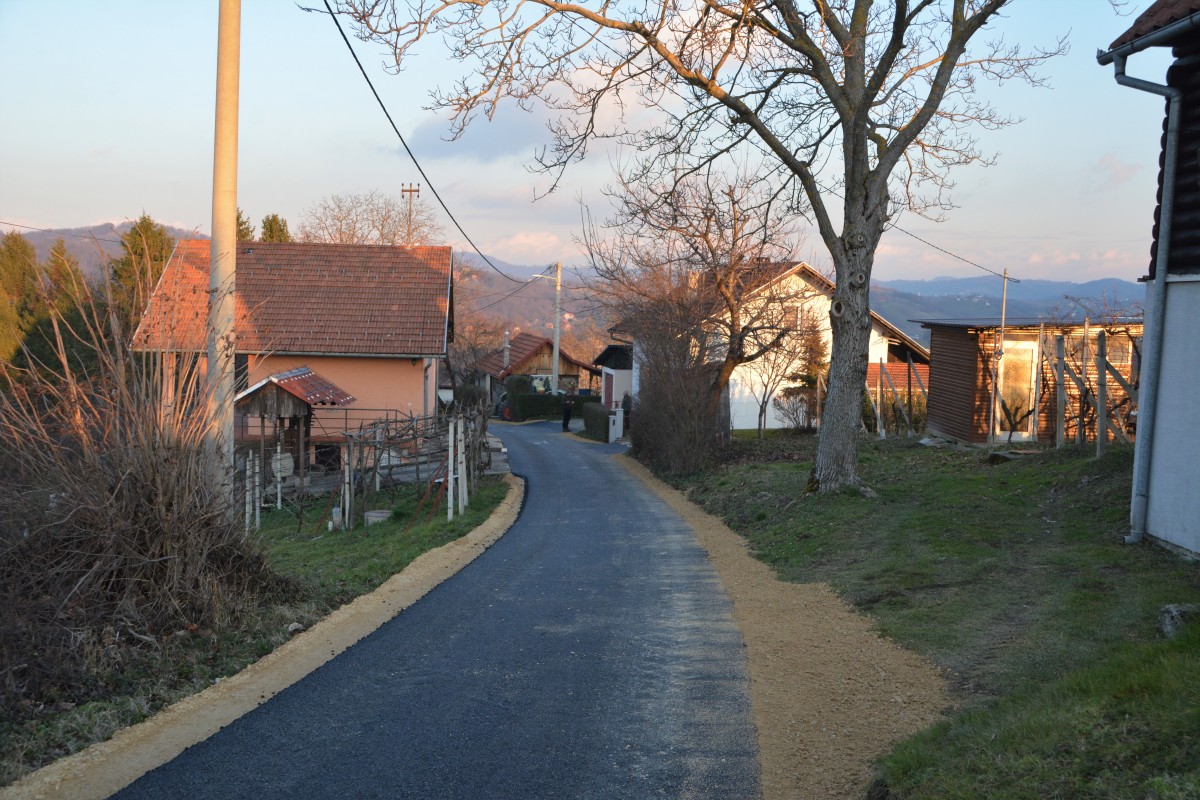 ASFALTIRANE DIONICE NERAZVRSTANIH CESTA NA PODRUČJU OPĆINE GORNJA STUBICA
