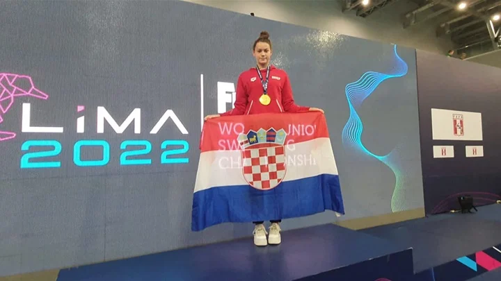 Jana Pavalić nova je svjetska juniorska prvakinja u disciplini 50 metara leptir