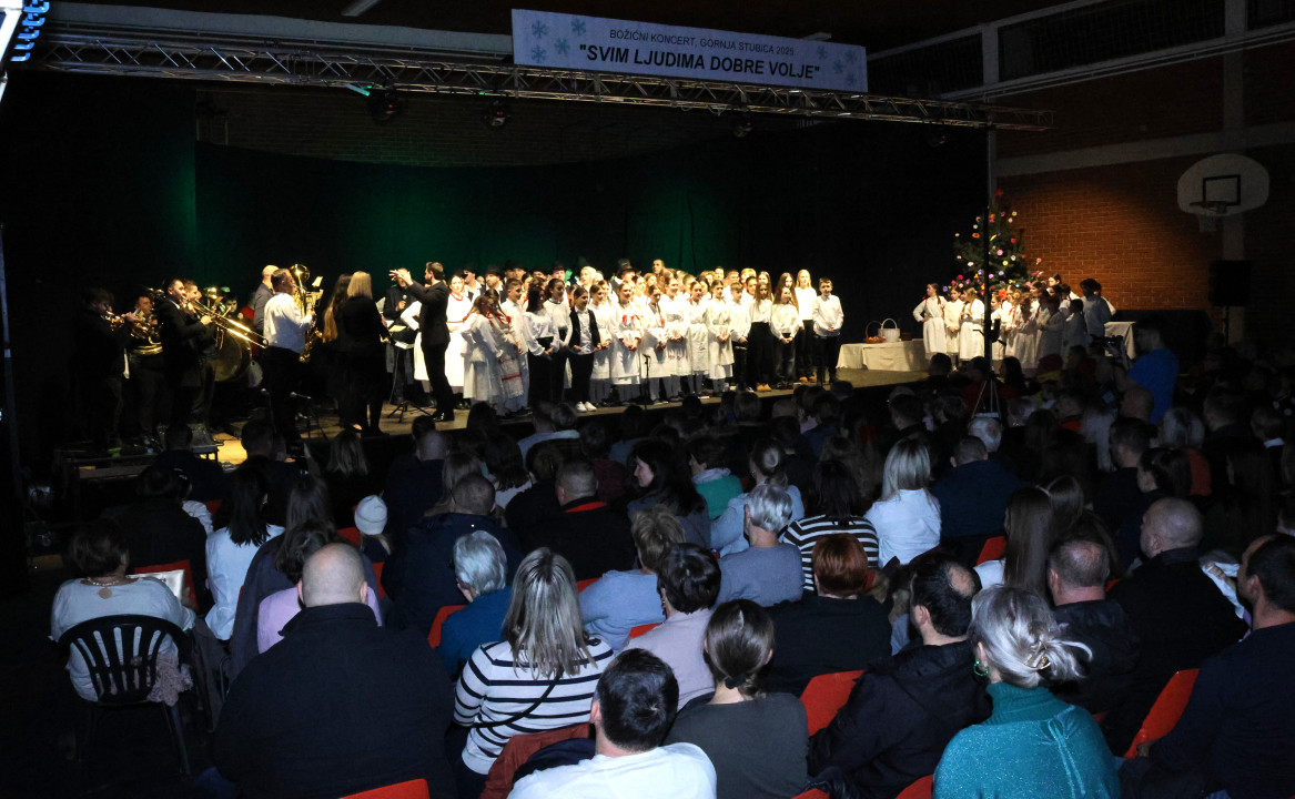Gornjostubičke udruge održale božićni koncert 'Svim ljudima dobre volje'