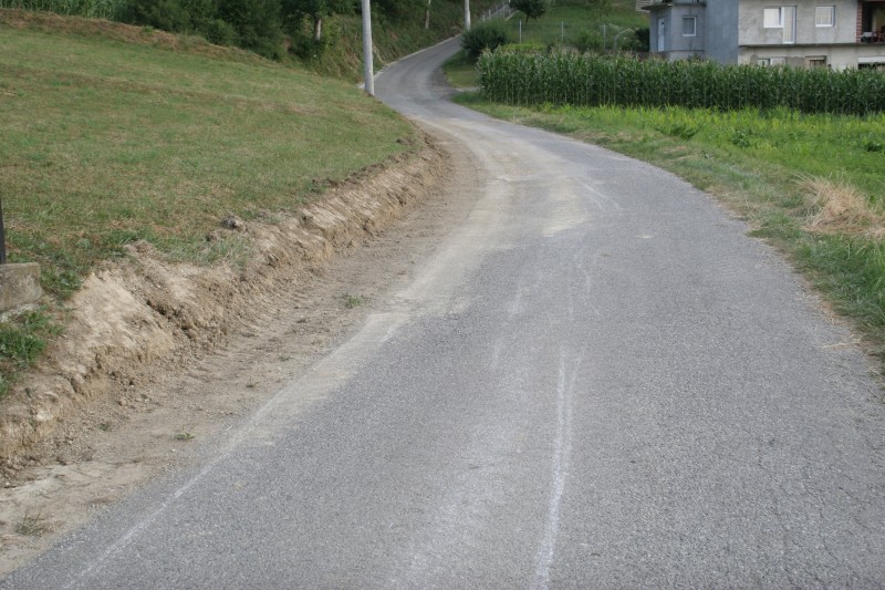 Izvršeno proširenje nerazvrstanih cesta u naselju Hum Stubički i Jakšinec