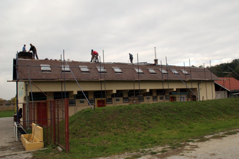 RADOVI NA ZGRADI SPORTSKOG CENTRA U GORNJOJ STUBICI
