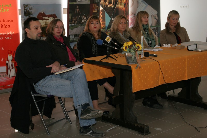 Press konferencija u objektu 