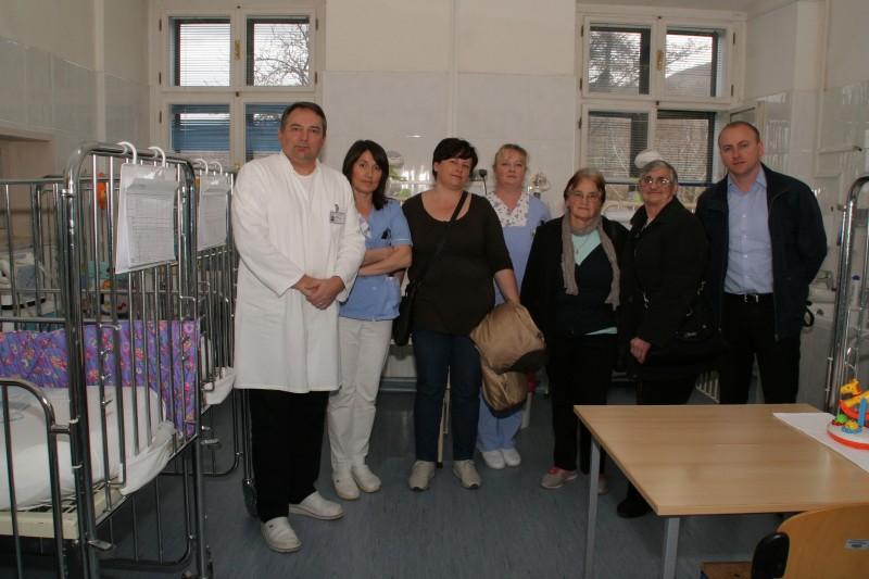 PREDSTAVNICI OPĆINE GORNJA STUBICA I UDRUGE ŽENA HUM STUBIČKI POSJETILI SPECIJALNU BOLNICU ZA KRONIČNE BOLESTI DJEČJE DOBI U GORNJOJ BISTRI