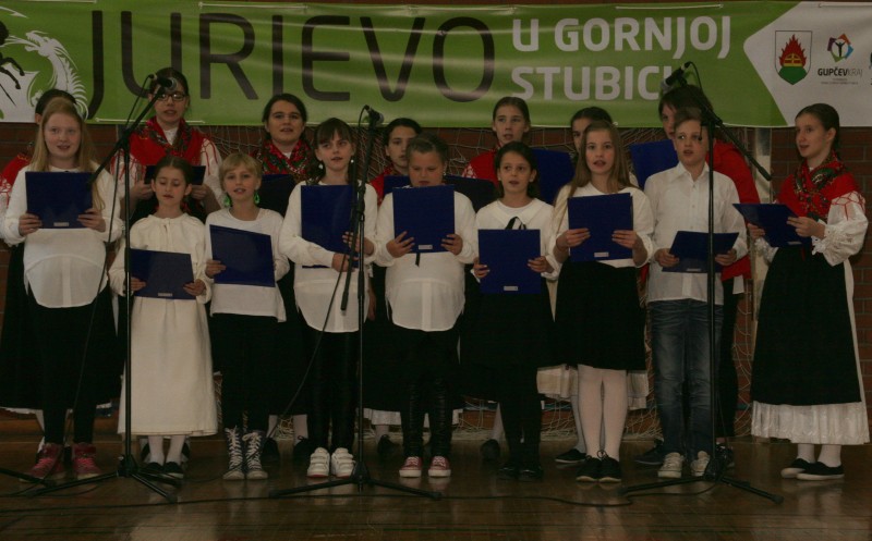 U SKLOPU MANIFESTACIJE JURJEVO 2016 U GORNJOJ STUBICI ODRŽANA SMOTRA DJEČJEG FOLKLORNOG STVARALAŠTVA