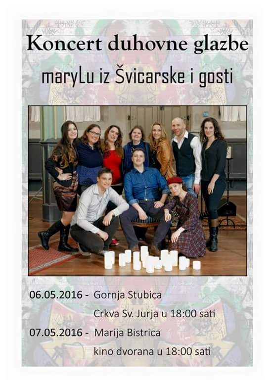 Koncert duhovne glazbe u Župnoj crkvi sv. Jurja u Gornjoj Stubici