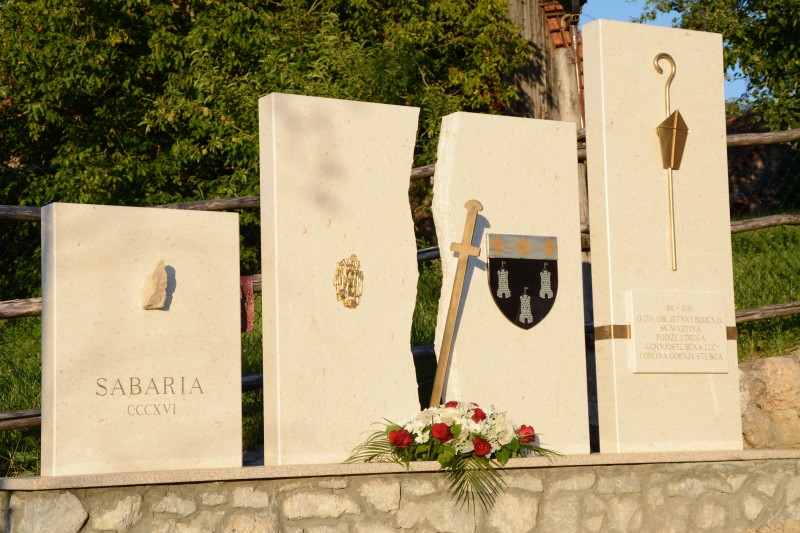 U Slanome Potoku postavljena „Stopa sv. Martina“
