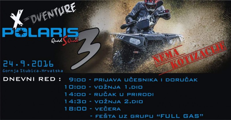 OVE SUBOTE U GORNJOJ STUBICI MEĐUNARODNI SUSRET QUADOVA