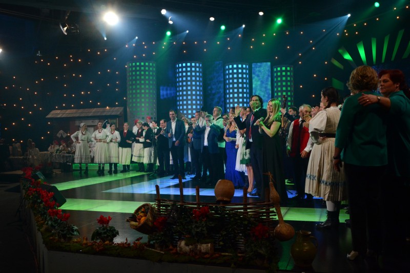 ODRŽANO SNIMANJE POPULARNE ZABAVNO-GLAZBENE HRT - OVE EMISIJE 